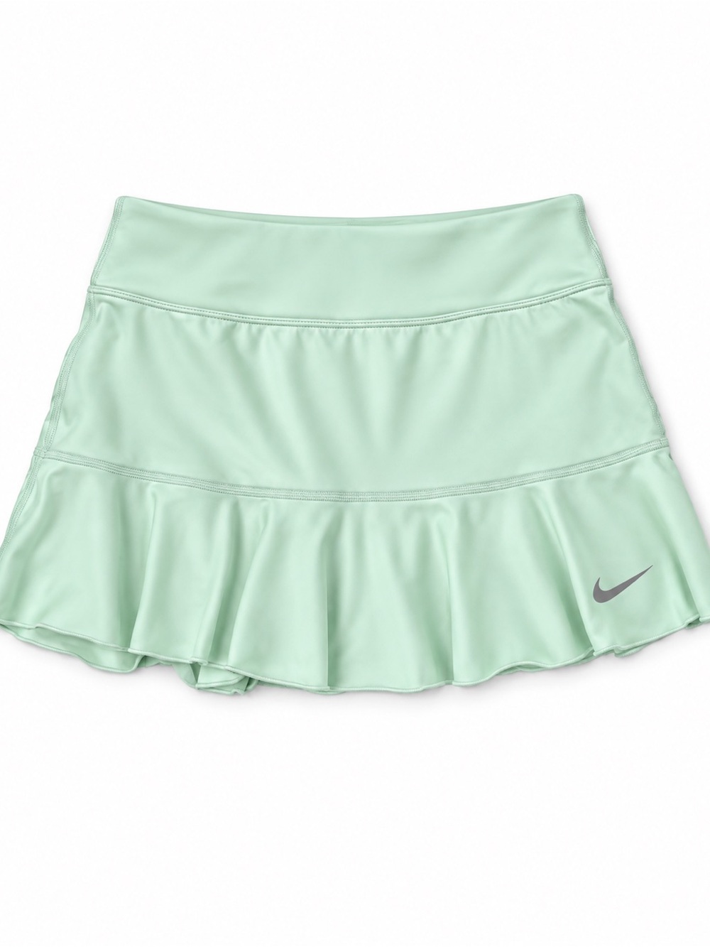 Nike Dri-FIT Mint Green Ruffle Tennis Skirt Skort XS